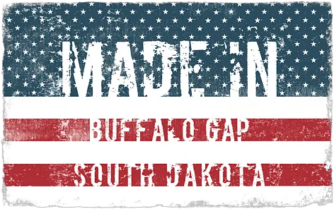  Made In Buffalo Gap South Dakota T Shirt Art Print Png Buffalo Icon Apparel