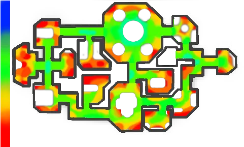  Amongus Among Us Kill Heat Map Skeld Png Heat Map Icon