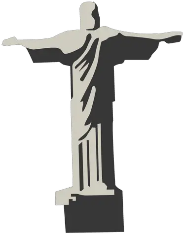  Redeemer Christ Cartoon Transparent Png U0026 Svg Vector File Corcovado Png Jesus On Cross Png