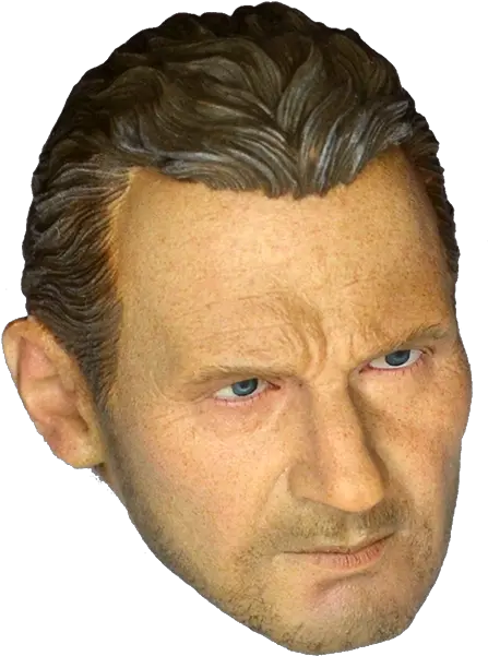  Download Craft One Agent Liam Neeson Face Transparent Png Sculpture Kanye Face Png