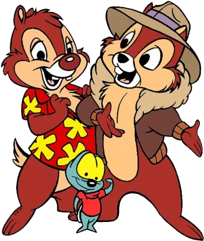  Chip And Dale Png Transparent Images All Chip And Dale Zipper Pluto Transparent Background