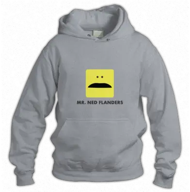  Tash Store Movember Mr Ned Flanders Hoody For Things To Put On Hoodies Png Ned Flanders Png