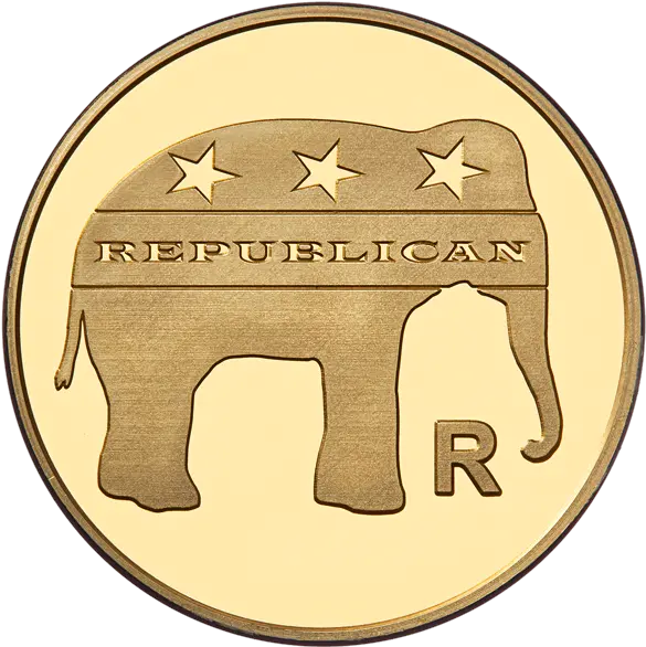  Political Collection U2013 Shop The Mint Osborne Indian Elephant Png Republican Elephant Png