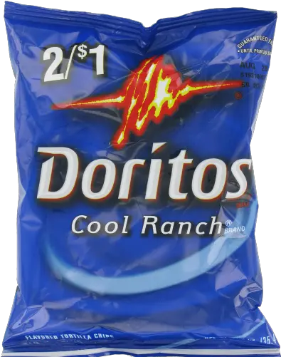  Doritos Cool Ranch Tortilla Chips Doritos Blazin Buffalo Ranch Png Doritos Transparent