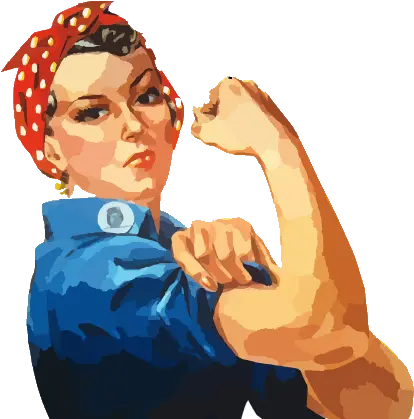  Can Do It Girl Power Transparent Png Transparent Rosie The Riveter Png Girl Power Png