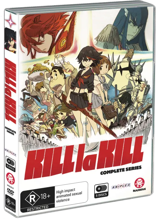  Kill La Complete Series Dvd Kill La Kill Complete Series Png Ryuko Matoi Png