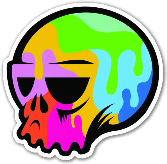  Pop Art Skull Pop Art Png Stickers Pop Art Png