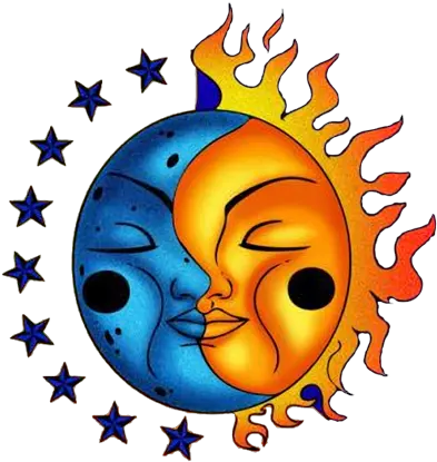  How Clipart Sun And Moon Png Sun And Moon Png