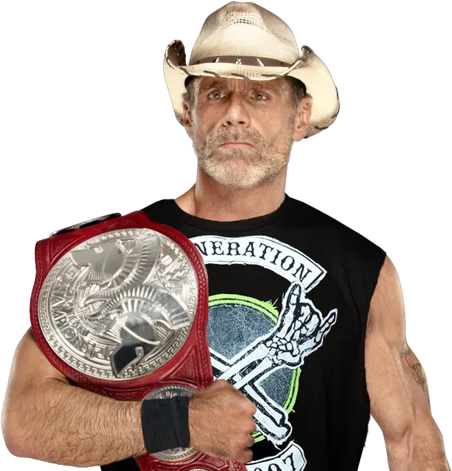  Shawn Michaels Raw Tag Team Champion Dx Dx Raw Tag Team Champions Png Shawn Michaels Png