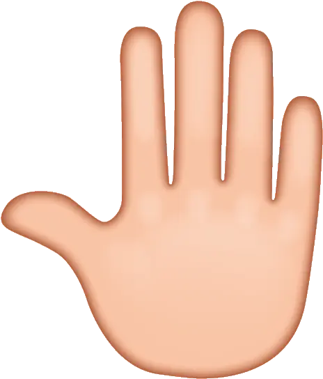  Emoji U2013 The Official Brand Raised Back Of Hand Variant Sign Png Back Of Hand Png