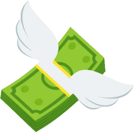  Money With Wings Joypixels Gif Flying Money Gif Png View Icon Gif