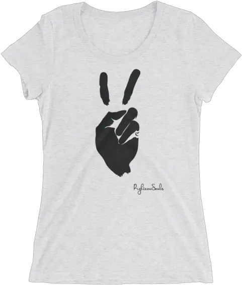  Peace Sign Hand Png Womenu0027s 2 Finger Peace Tee Snarky Peace Sign Hand Png