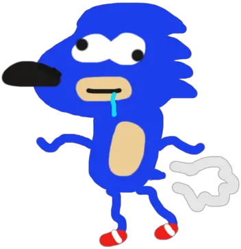  Hyuck Hyuckles Dont Wanna See Poorly Drawn Cartoon Characters Png Sanic Png