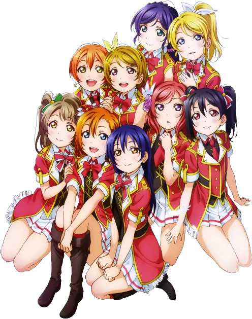  Love Live Muse Png 1 Image Muse Love Live Girls Love Live Png