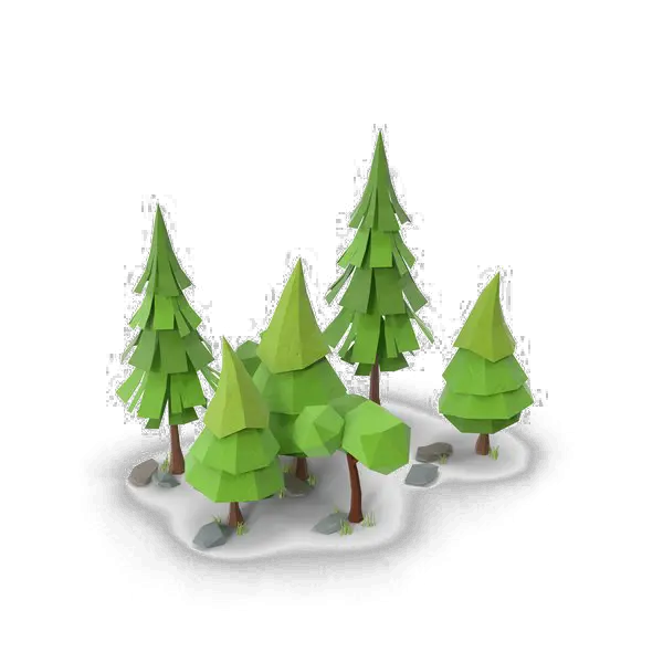  Download Forest Png No Background Low Poly Background Tree Forest Transparent Background