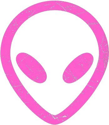  Hot Pink Distressed Alien Head Menu0027s Shirts Whee Design Pink Alien Head Png Alien Head Png