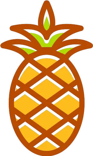  Pineapple Png Icons And Graphics Png Repo Free Png Icons Abacaxi Silhueta Pineapple Transparent