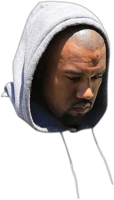  Kanye West Yeezus Sweatshirt Glastonbury 2015 Whatkanyewore Hoodie Png Kanye Face Png