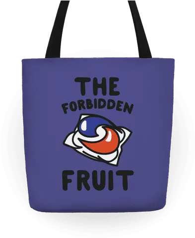  The Forbidden Fruit Tote Bag Lookhuman Tote Bag Png Tide Pod Png