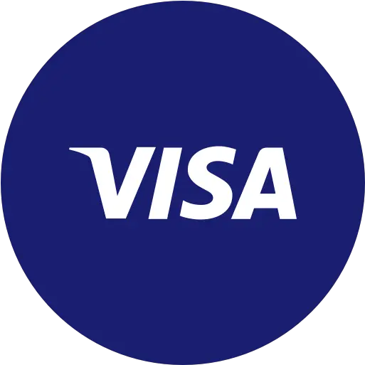  Circle Payment Round Icon Visa Circle Png Visa Logo Png