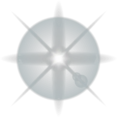  Blue Star Lens Flare Circle Png Lens Flare Transparent