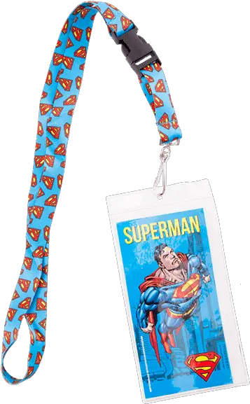  Dc Comics Superman Logo Lanyard Cartoon Png Superman Logo Images