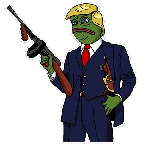  Shirt Pepe Profession Frog Tshirt Donald Trump Pepe Gun Png Pepe Frog Png