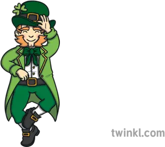  Leprechaun 02 Illustration Twinkl Fictional Character Png Leprechaun Png