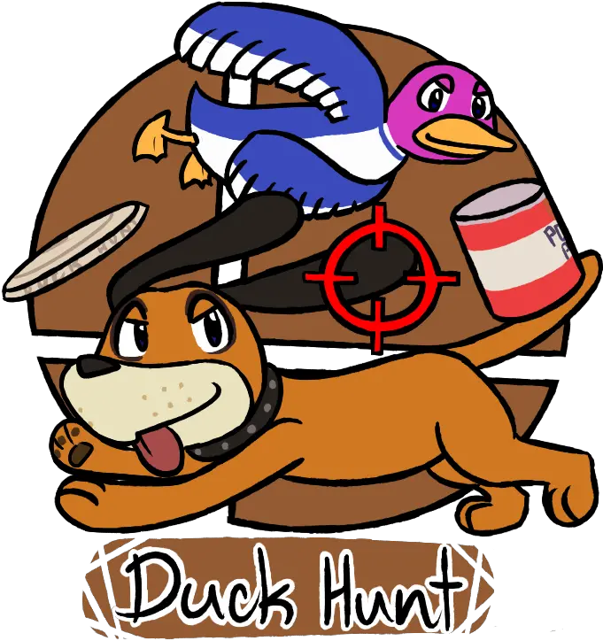  Download U201c Duck Hunt Takes Aim U201d Cartoon Full Size Png Cartoon Duck Hunt Png