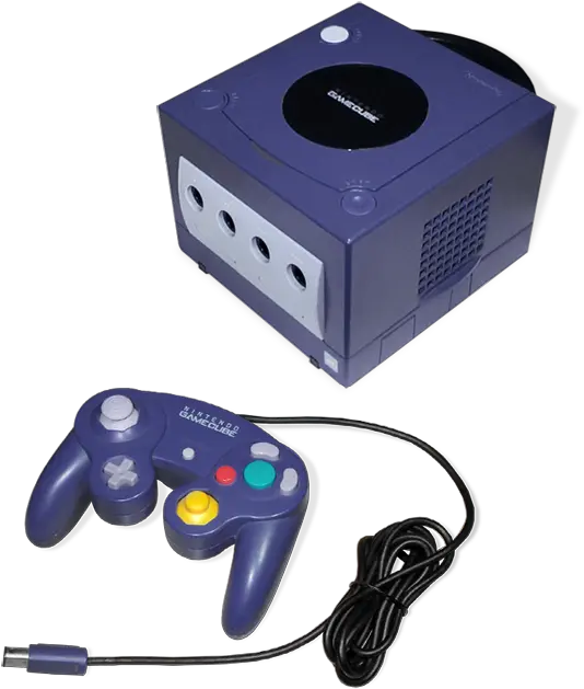  Game Cube Png 6 Image Gamecube Controller Cube Transparent Background