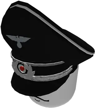  German Officer Hat Ww2 German Hat Roblox Png Nazi Hat Transparent