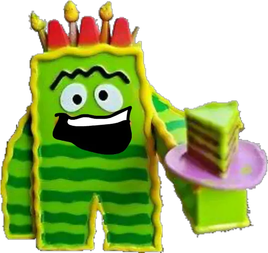  Brobee Birthday Cake Object Towel Again Assets Png Birthday Cake Png Transparent