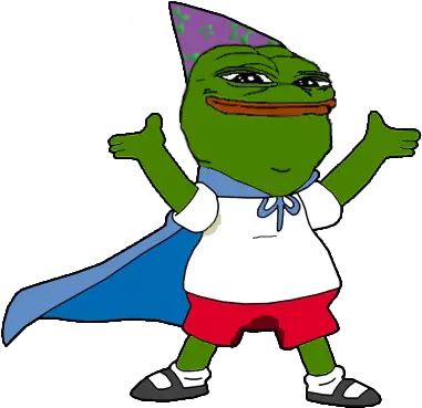  Download 73 Kb Png Wizard Pepe Png Png Image With No Pepe Magic Pepe Transparent