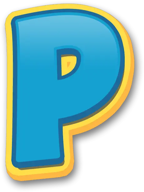  Alphabet Paw Patrol Letter P Paw Patrol Font P Png P Png