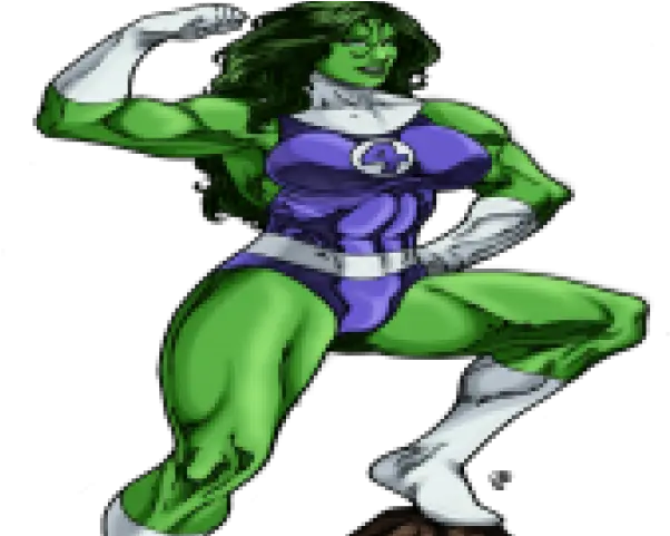  She Hulk Clipart Png Transparent Incredible Hulk Girl Cartoon She Hulk Png