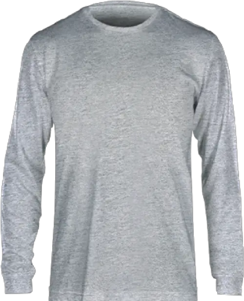  Long Sleeve Tee Fan Cloth Png Grey T Shirt