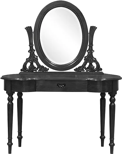  Vanity Transparent Background Png Mart Black Dressing Table Ikea Mirror Transparent Background