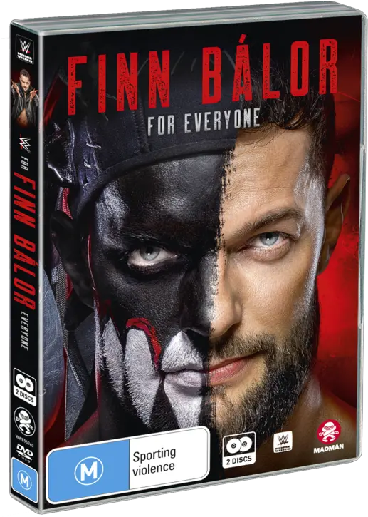  For Everyone Wwe Finn Balor For Everyone Dvd Png Finn Balor Png