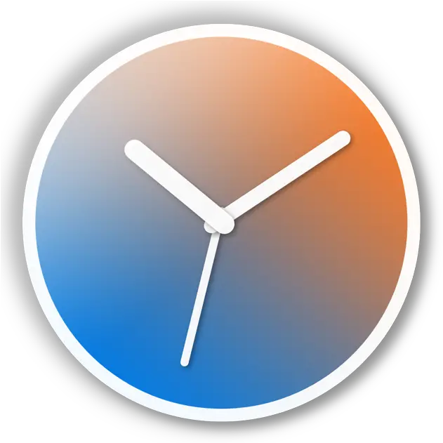  Clockdesk Solid Png Clock Icon App Png