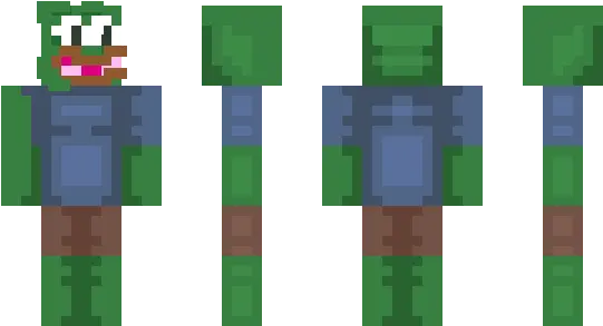  Feelsgoodman Minecraft Skin 64x32 Steve Skin De Tinky Winky Minecraft Png Feelsgoodman Png