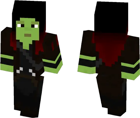  Download Gamora Guardians Of The Galaxy 2 Minecraft Skin Archer Minecraft Skin Png Gamora Transparent