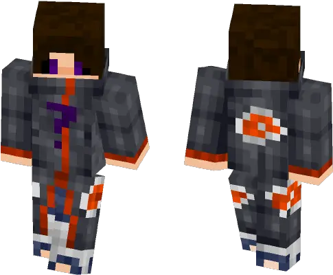  Download Rinnegan Akatsuki Minecraft Skin For Free Minecraft Ninja Boy Skins Png Rinnegan Png