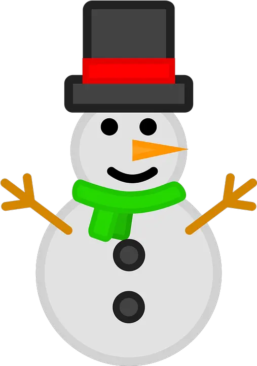  Snowman Snow Winter Free Vector Graphic On Pixabay Happy Png Snowman Icon Free