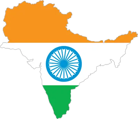  India Map Flag Png Image India Map Flag Vector India Map Png