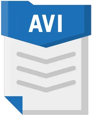  Free Avi File Icon Of Flat Style Vertical Png Avi Icon