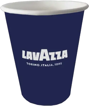  Paper Cups Lavazza 100 Pieces Lavazza Espresso Png Paper Cup Png