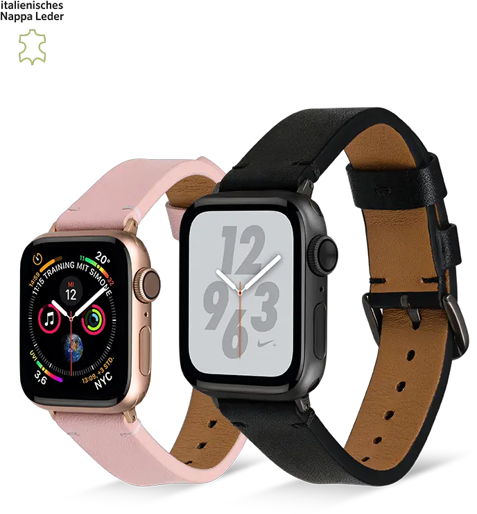  Watchband Leather Edle Armbänder Apple Watch 6 Png Hex Icon Watch Band