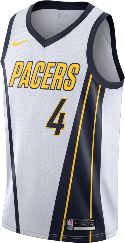  Nike Nba Indiana Pacers Swingman Flip Indiana Pacers Jersey 2018 Png Indiana Pacers Nike Icon Shorts