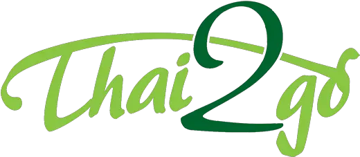  Thai 2 Go Authentic Restaurant And Cuisine Mount Png Logo With A Sun