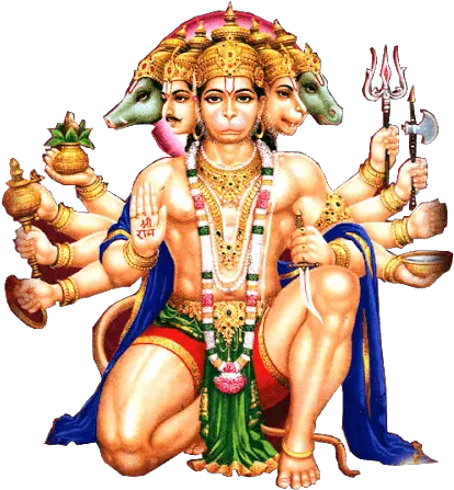  Panchamukha Hanuman High Quality Png Panchamukhi Hanuman Png God Png